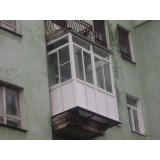 балкон от плиты до плиты с выносом